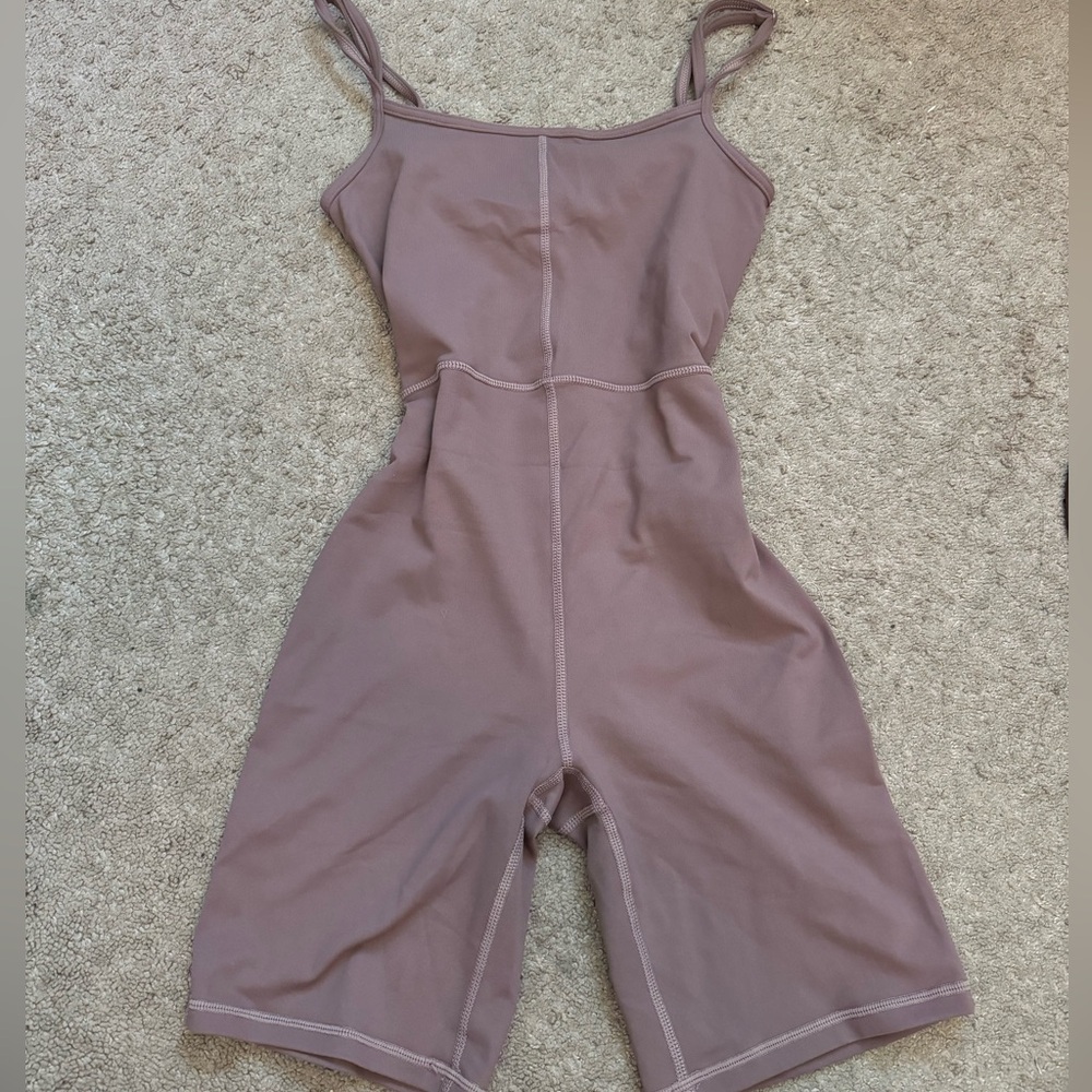 Purple romper